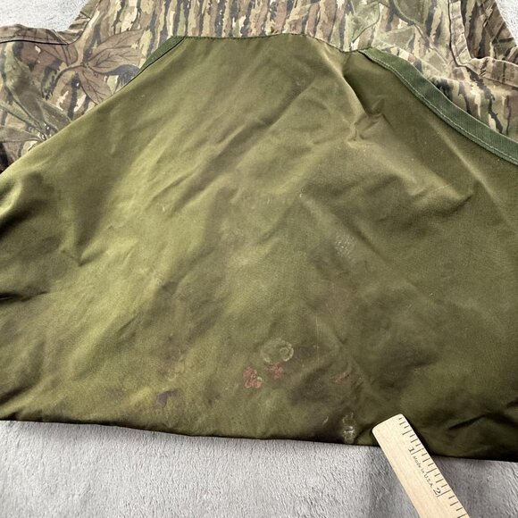 Vintage Realtree Camo Hunting Vest Mens Medium Made USA Utility Game Bag Pockets - Picture 12 of 15